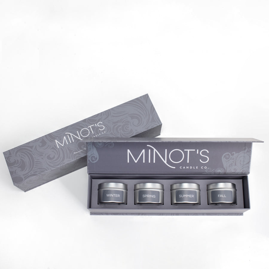 clean burning mini candle set