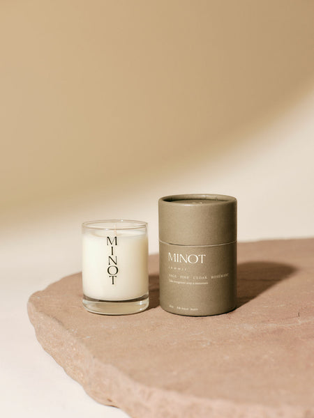 Summit Mini Candle | Sage and Pine Travel Candle — MINOT