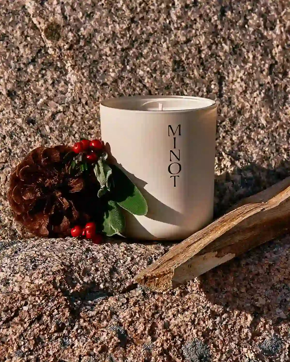 The Summit candle smells like evergreens atop a mountain with its earthy, uplifting scent blend