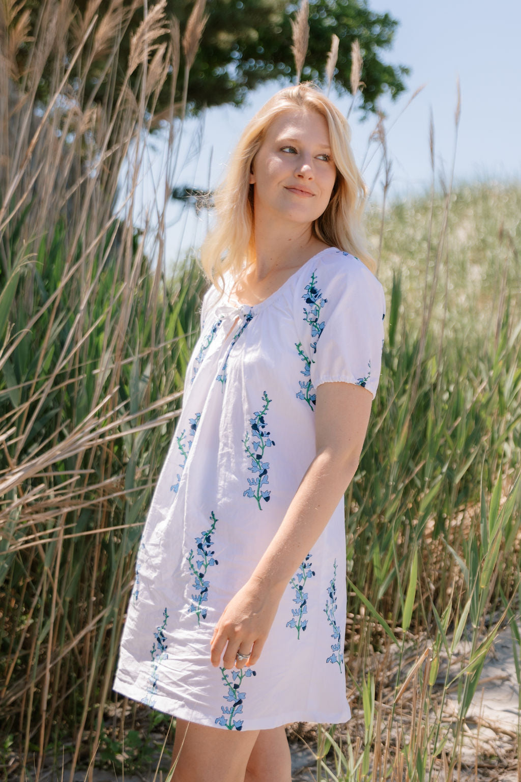 Preorder: Coastal Bloom Beach Cover-up
